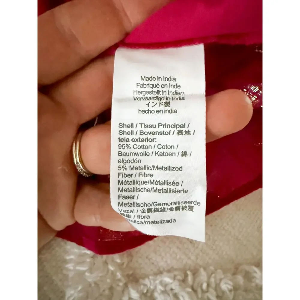 Crewcuts Factory | NWOT Girls' shimmer tiered hearts dress Brilliant Berry Sz 3